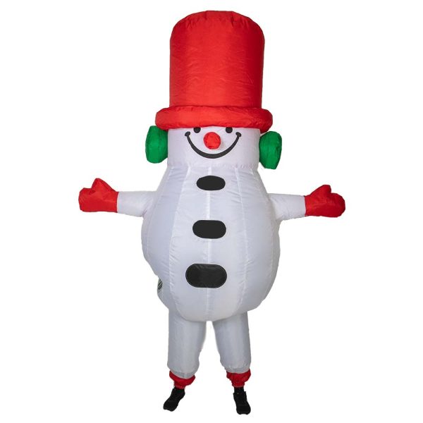 Mascotte Bonhomme de neige gonflable