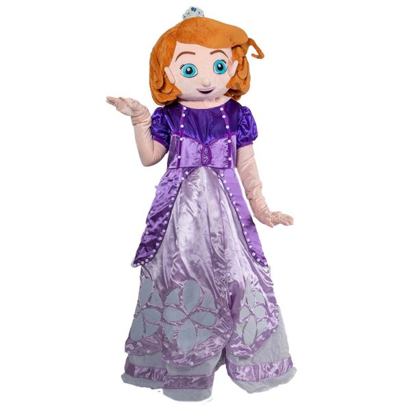 Mascotte Princesse Raiponce