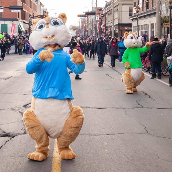 Mascotte Simon - Alvin et les chipmunks en action