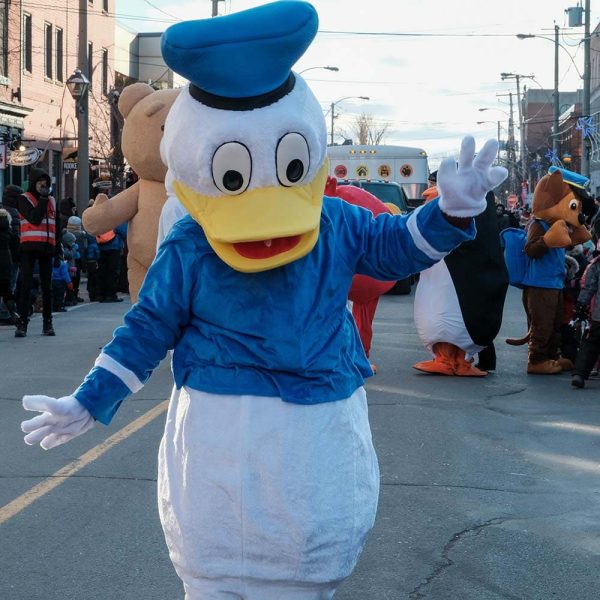 Mascotte Donald Duck