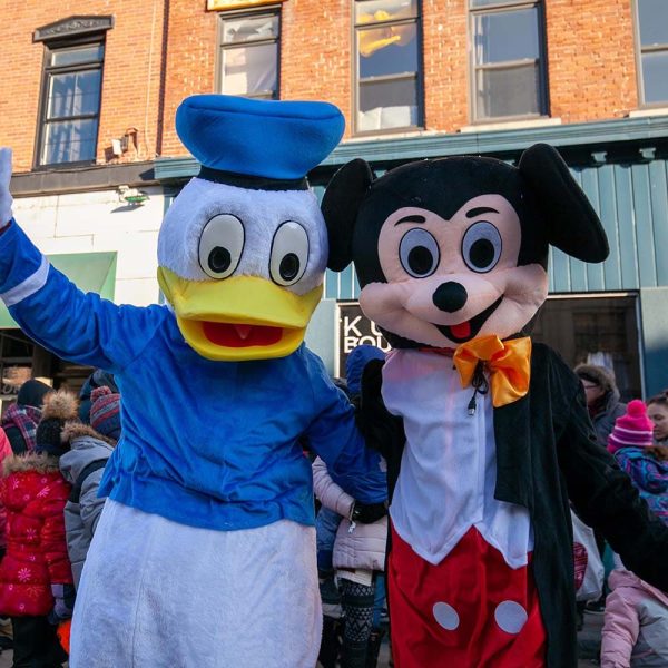 Mascotte Mickey Mouse - Donald Duck