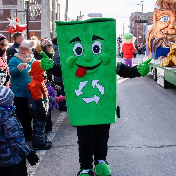 Mascotte Recyclage